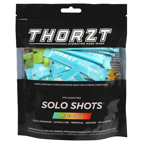 THORZT ELECTROLYTE SUGAR .FREE SHOTS 600ML (PACK OF 50 SHOTS)